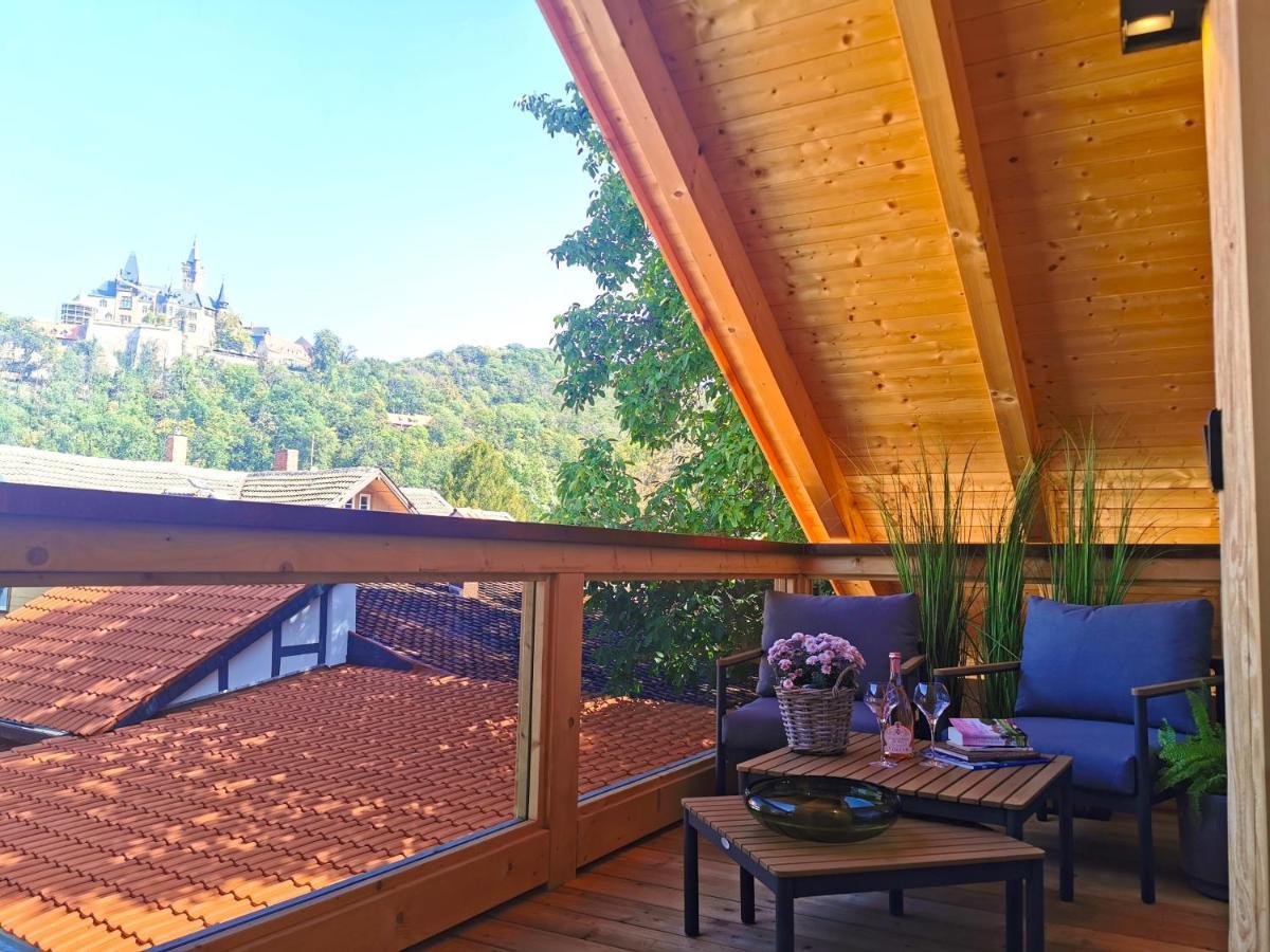 Das Chalet Mit Schlossblick In Wernigerode Exteriér fotografie